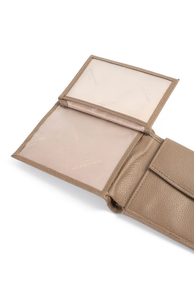 Portefeuille italien - 2 volets - Cuir
