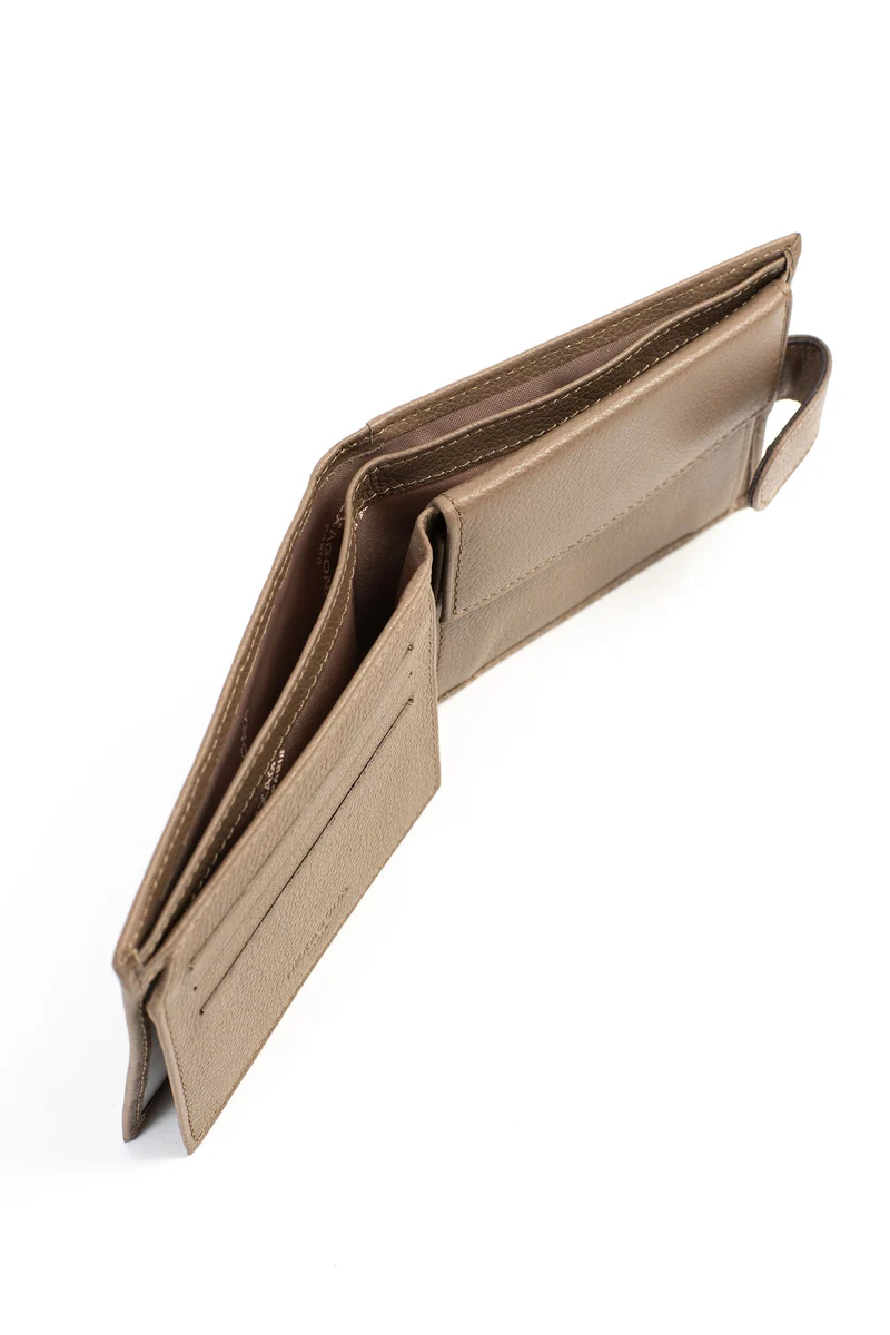 Portefeuille italien - 2 volets - Cuir