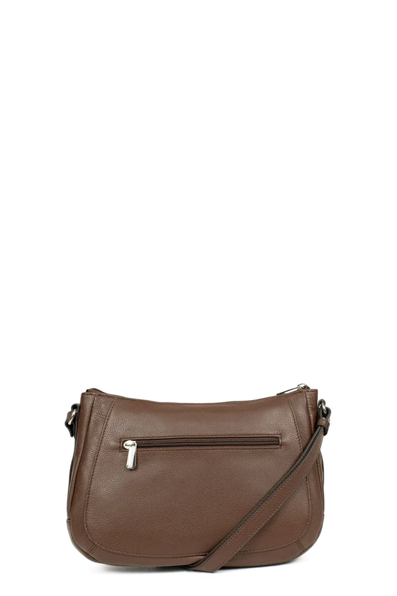 Sac porté travers - Cuir