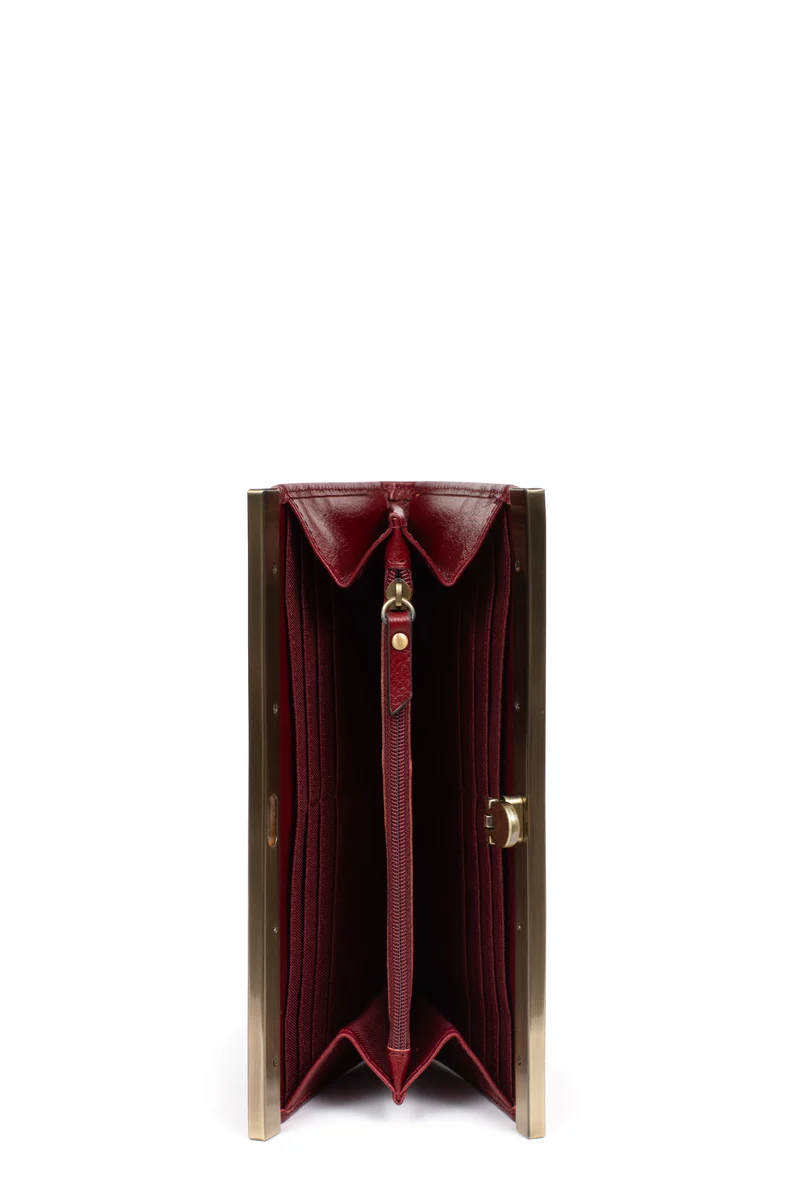 Portefeuille long - Stop RFID - Cuir