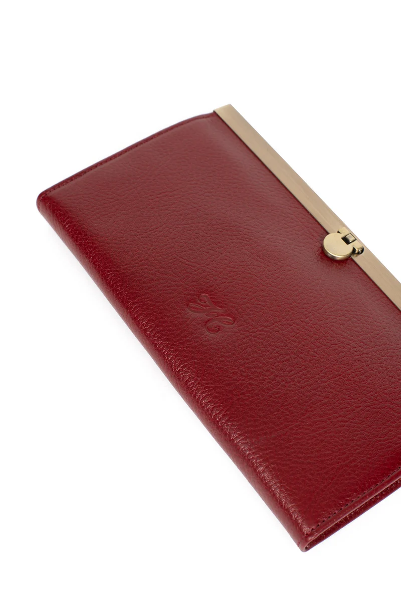 Portefeuille long - Stop RFID - Cuir