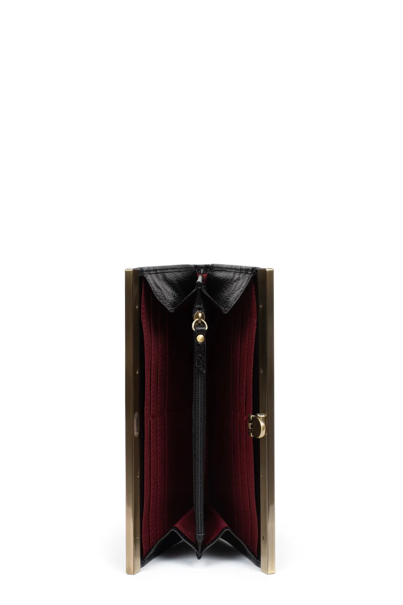 Portefeuille long - Stop RFID - Cuir