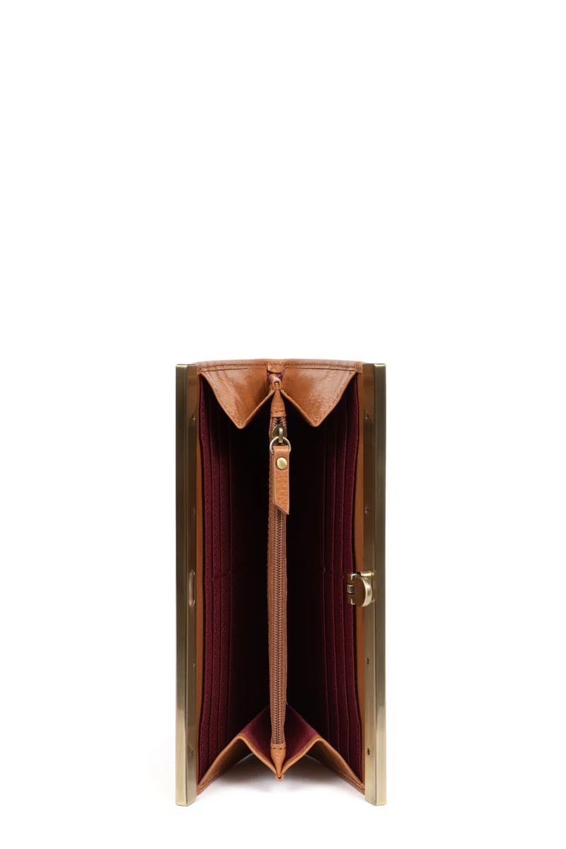 Portefeuille long - Stop RFID - Cuir
