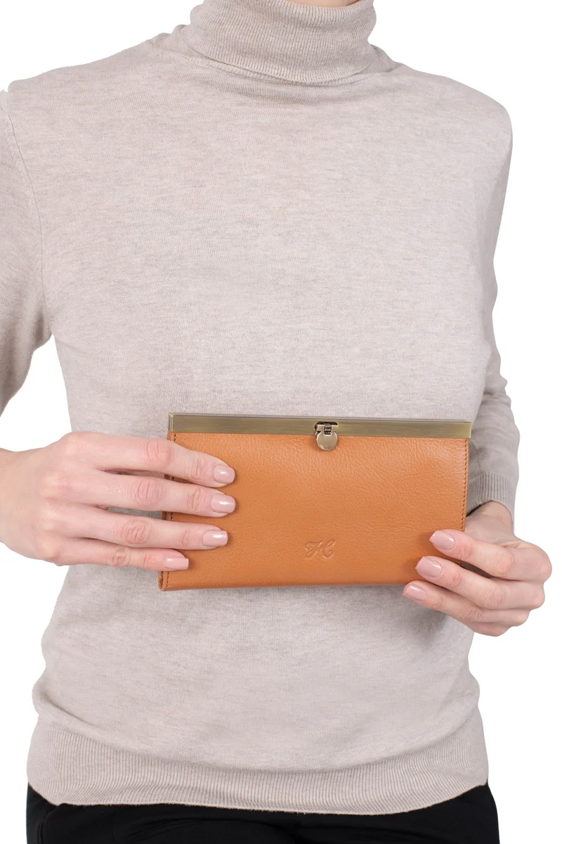 Portefeuille long - Stop RFID - Cuir