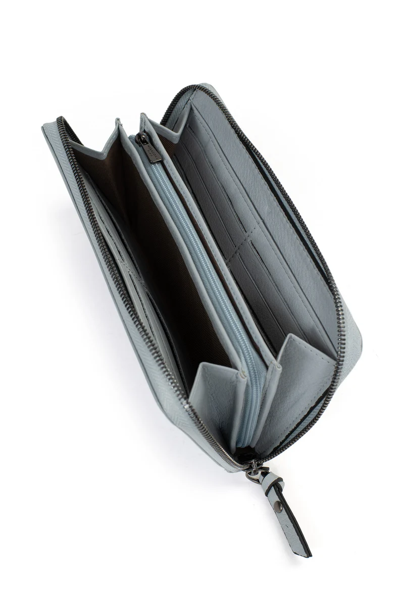 Portefeuille long - Stop RFID - Cuir