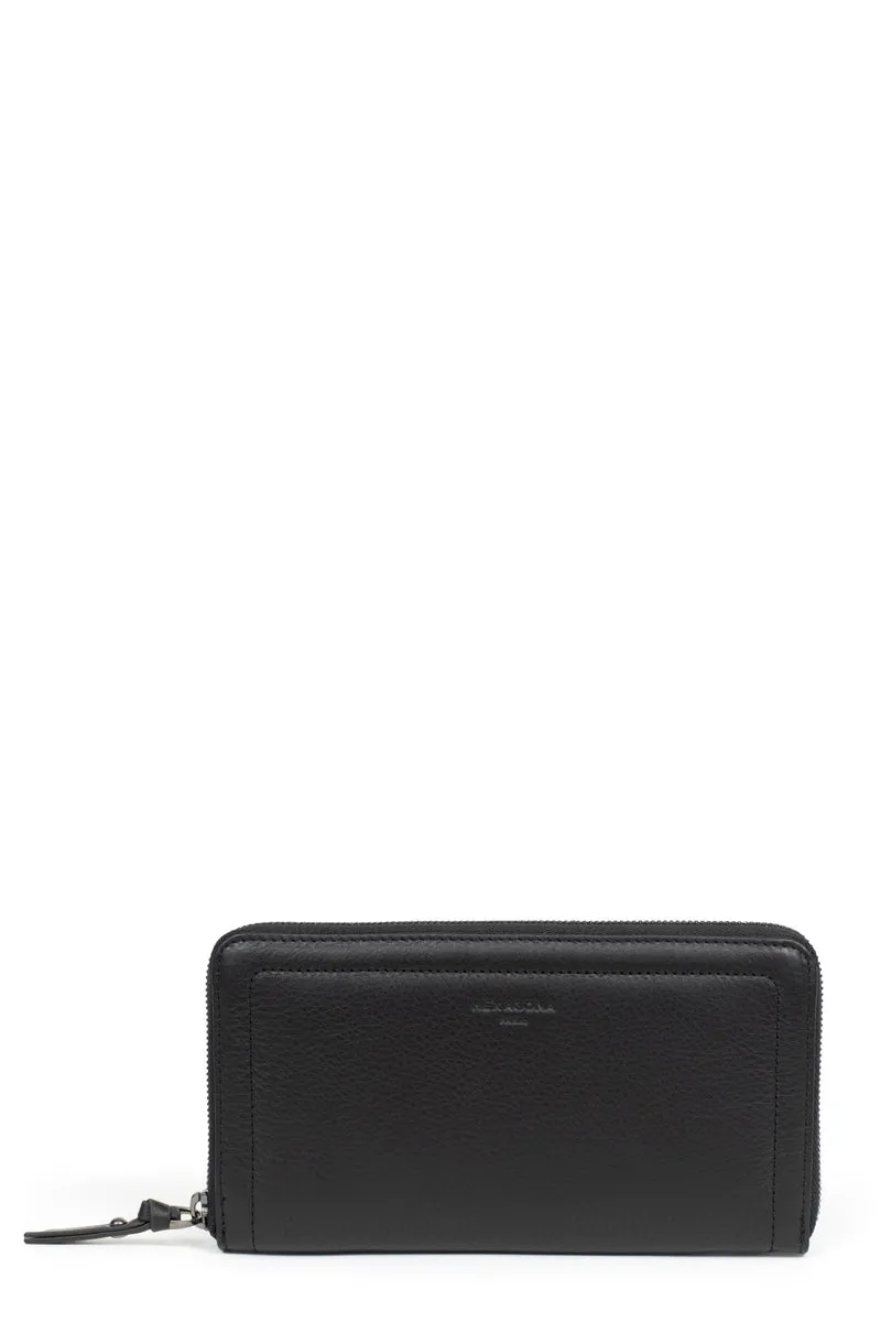 Portefeuille long - Stop RFID - Cuir