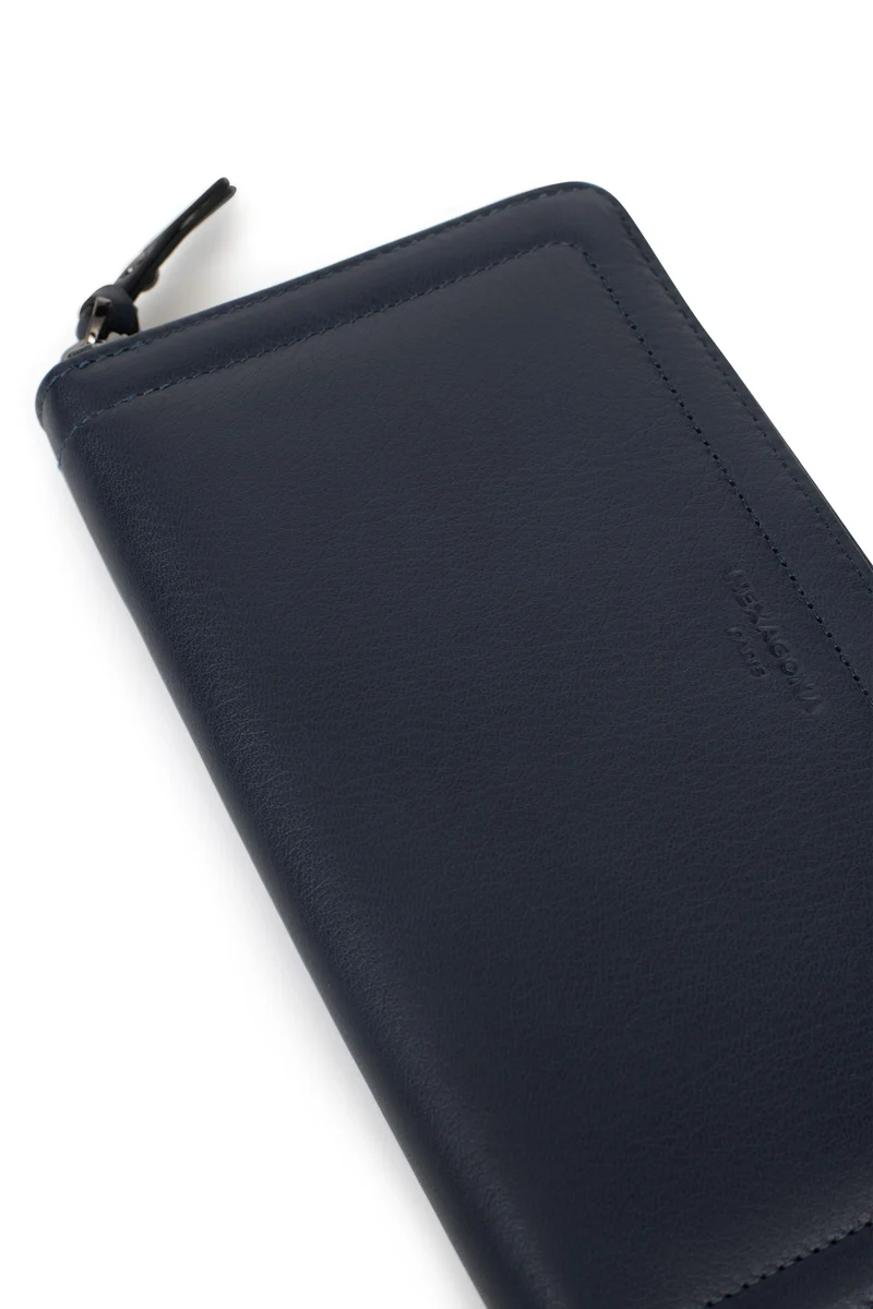 Portefeuille long - Stop RFID - Cuir