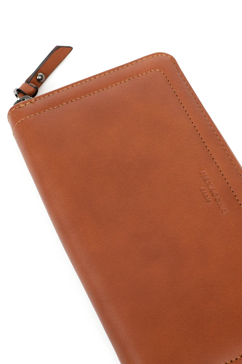 Portefeuille long - Stop RFID - Cuir