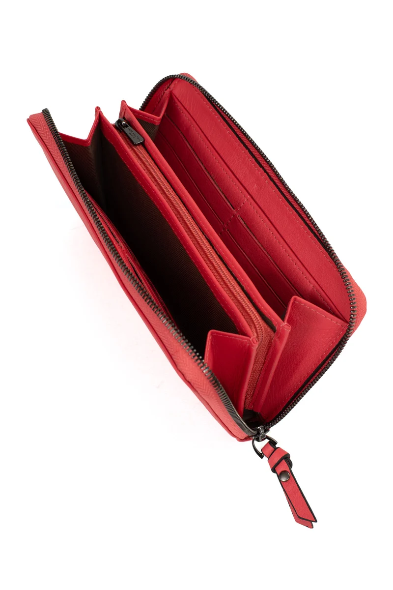 Portefeuille long - Stop RFID - Cuir