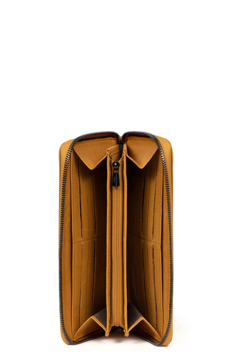 Portefeuille long - Stop RFID - Cuir