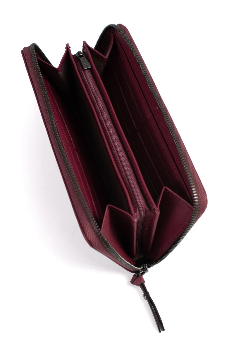 Portefeuille long - Stop RFID - Cuir