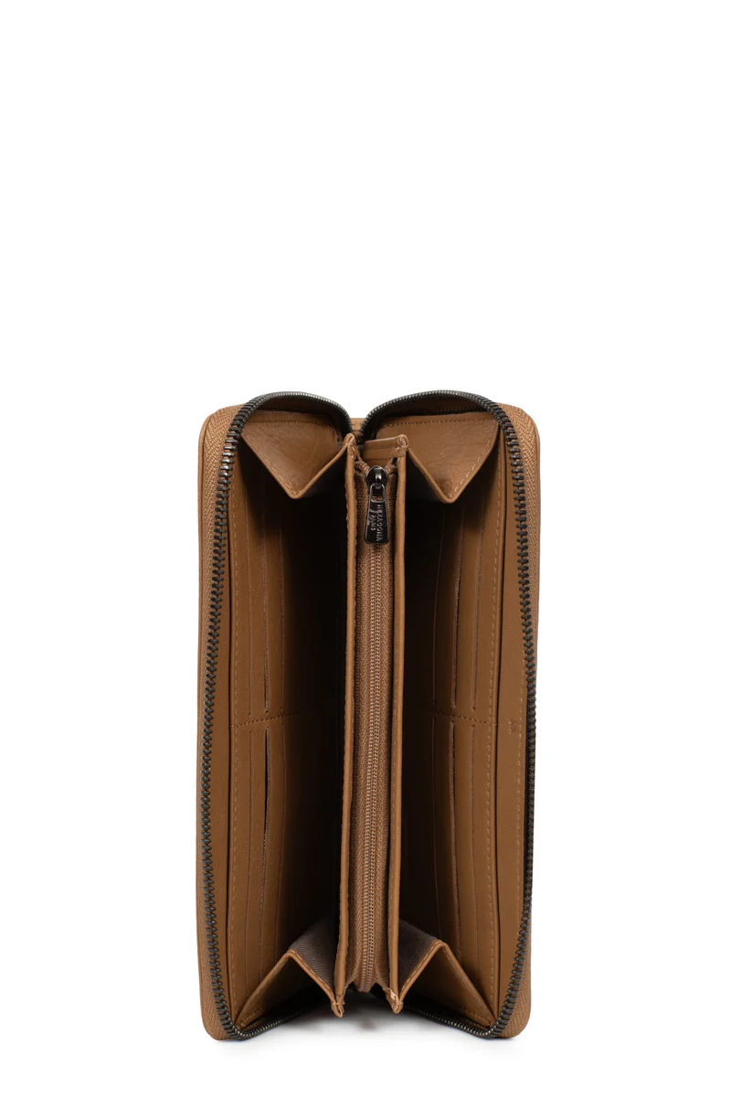 Portefeuille long - Stop RFID - Cuir