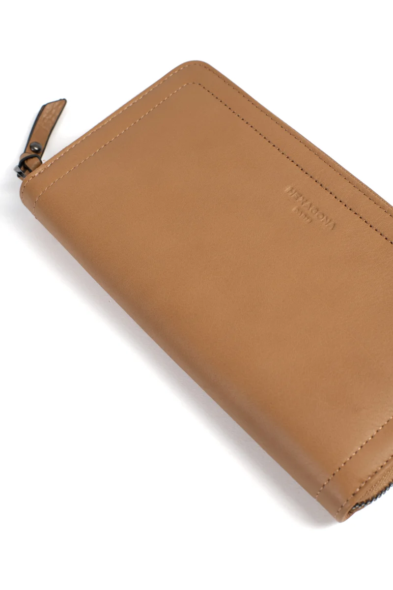 Portefeuille long - Stop RFID - Cuir