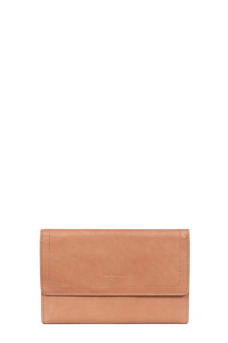 Compagnon de voyage - 2 volets - Stop RFID - Cuir