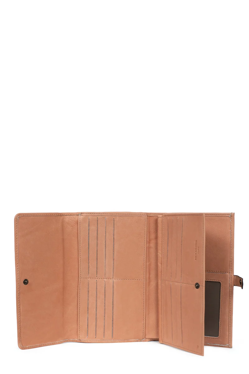 Compagnon de voyage - 2 volets - Stop RFID - Cuir