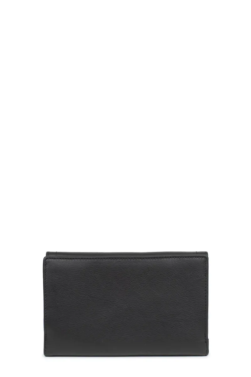 Compagnon de voyage - 2 volets - Stop RFID - Cuir