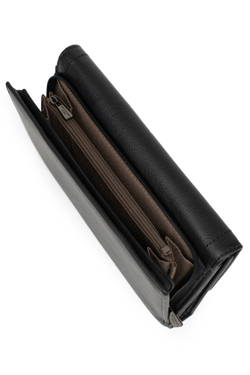 Compagnon de voyage - 2 volets - Stop RFID - Cuir