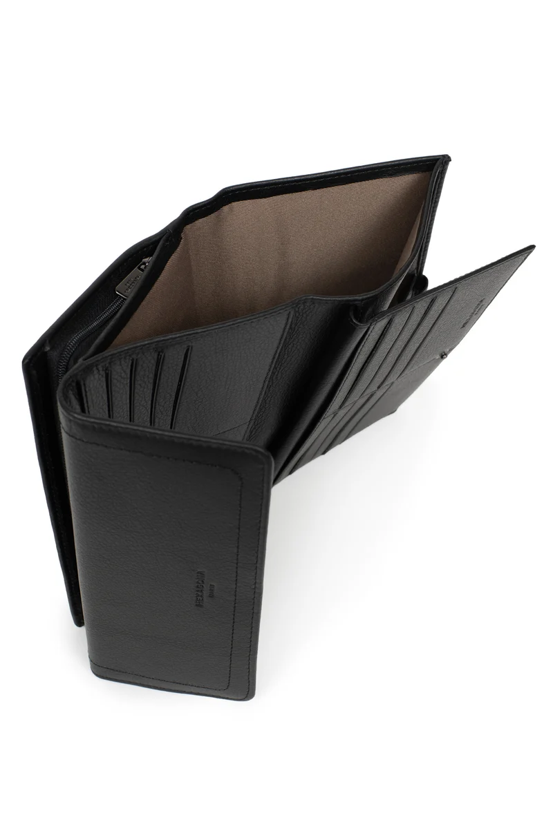 Compagnon de voyage - 2 volets - Stop RFID - Cuir