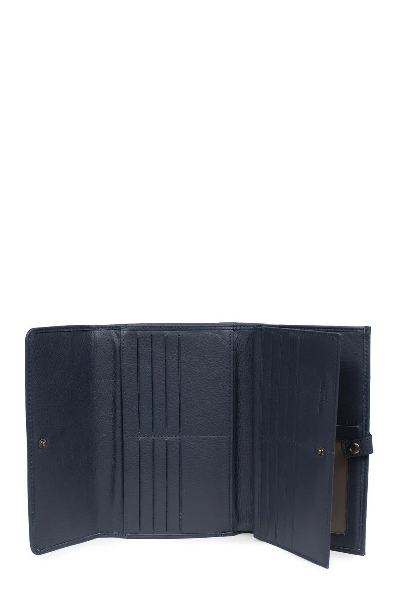 Compagnon de voyage - 2 volets - Stop RFID - Cuir