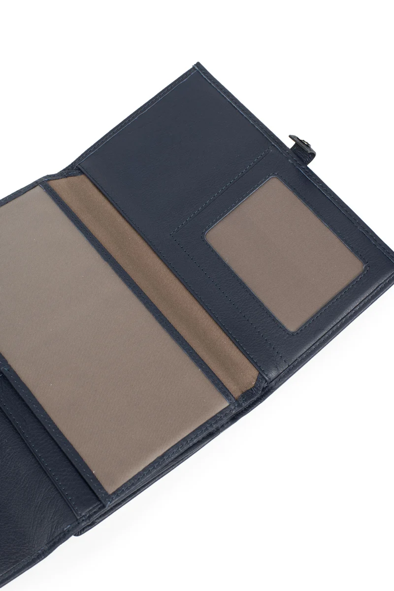 Compagnon de voyage - 2 volets - Stop RFID - Cuir