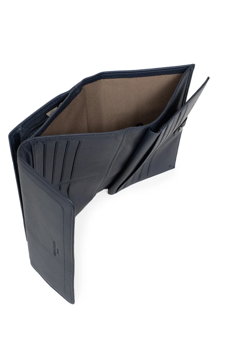 Compagnon de voyage - 2 volets - Stop RFID - Cuir