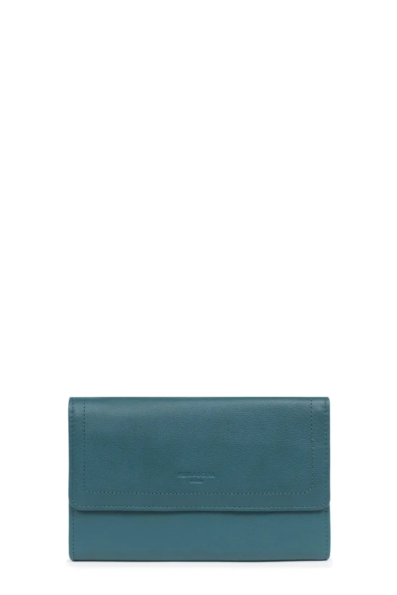 Compagnon de voyage - 2 volets - Stop RFID - Cuir