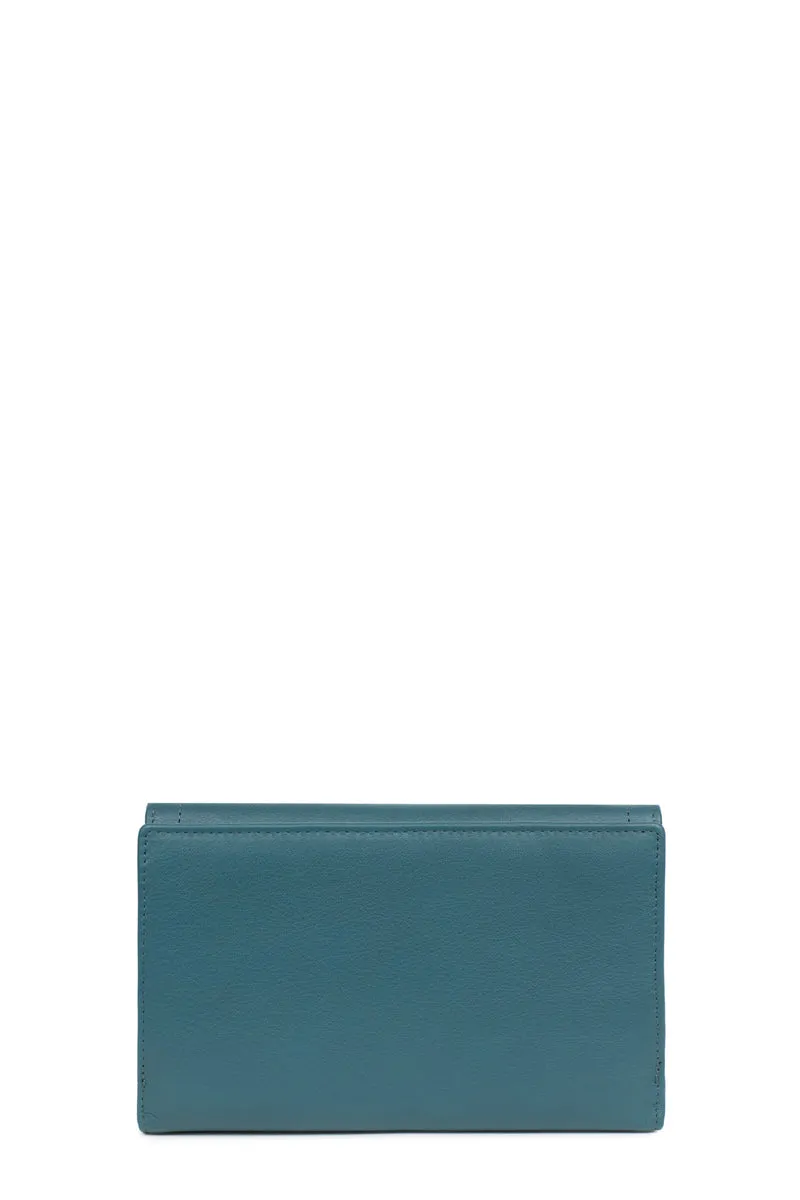 Compagnon de voyage - 2 volets - Stop RFID - Cuir