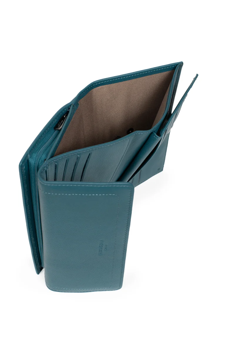 Compagnon de voyage - 2 volets - Stop RFID - Cuir