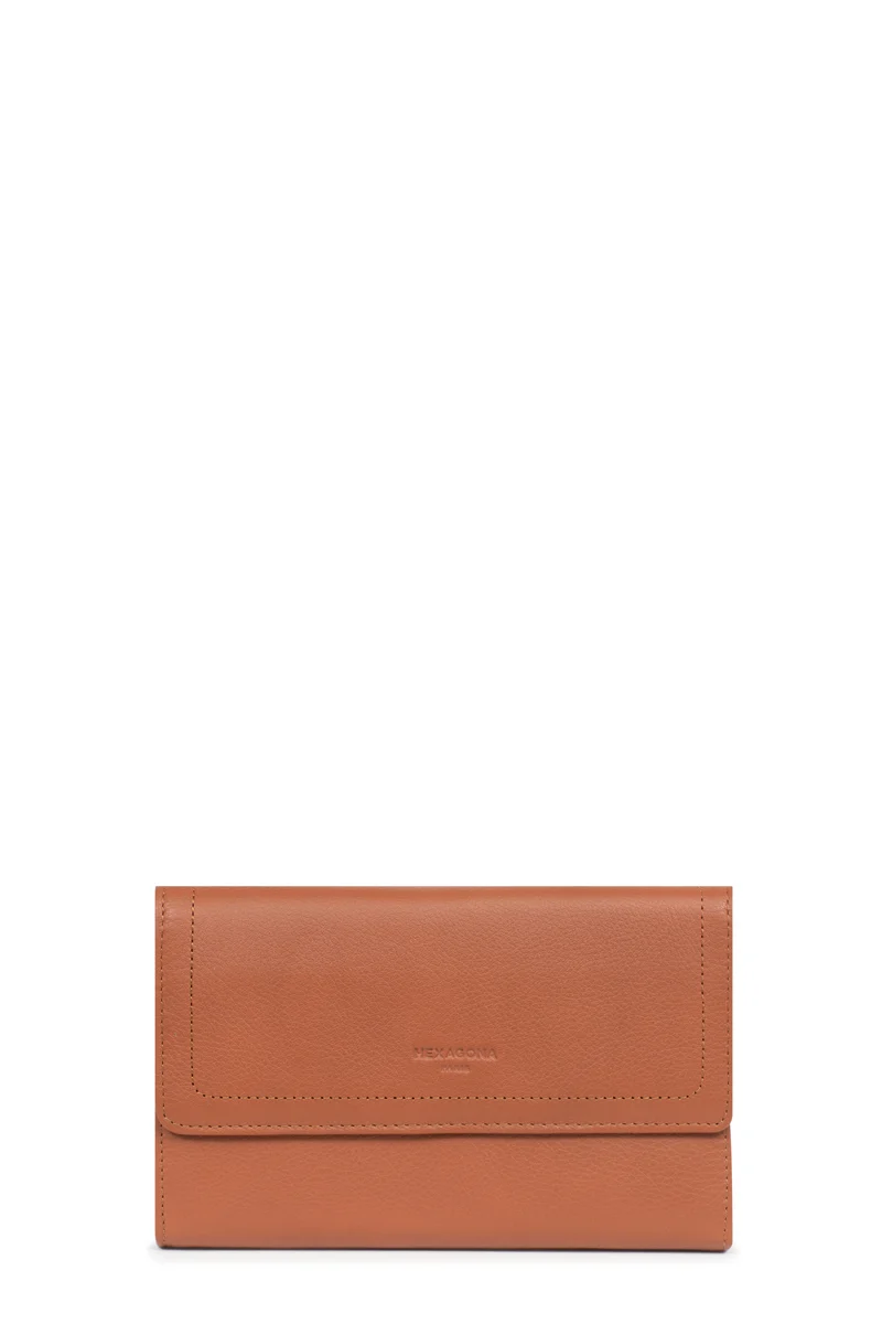 Compagnon de voyage - 2 volets - Stop RFID - Cuir