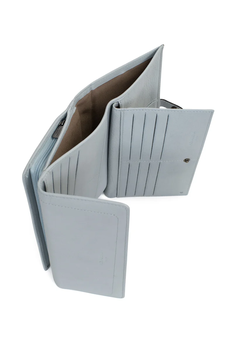 Compagnon de voyage - 2 volets - Stop RFID - Cuir