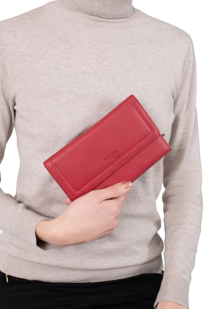 Compagnon de voyage - 2 volets - Stop RFID - Cuir