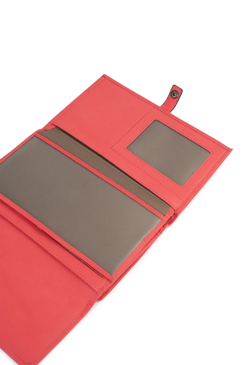 Compagnon de voyage - 2 volets - Stop RFID - Cuir