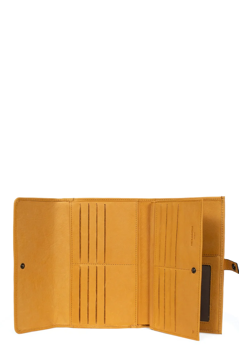 Compagnon de voyage - 2 volets - Stop RFID - Cuir