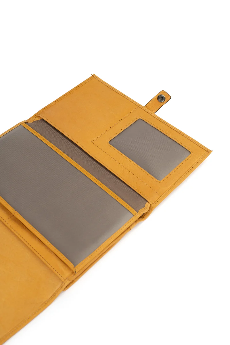 Compagnon de voyage - 2 volets - Stop RFID - Cuir