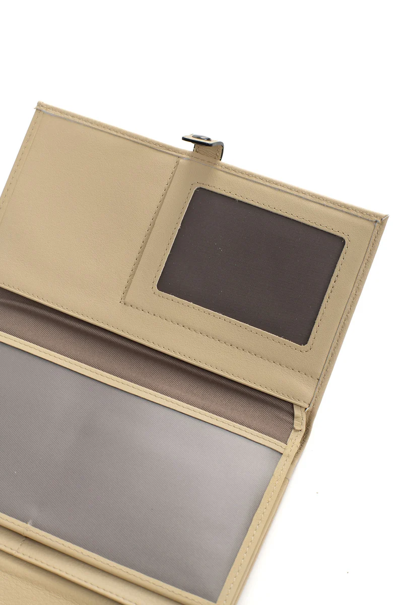 Compagnon de voyage - 2 volets - Stop RFID - Cuir