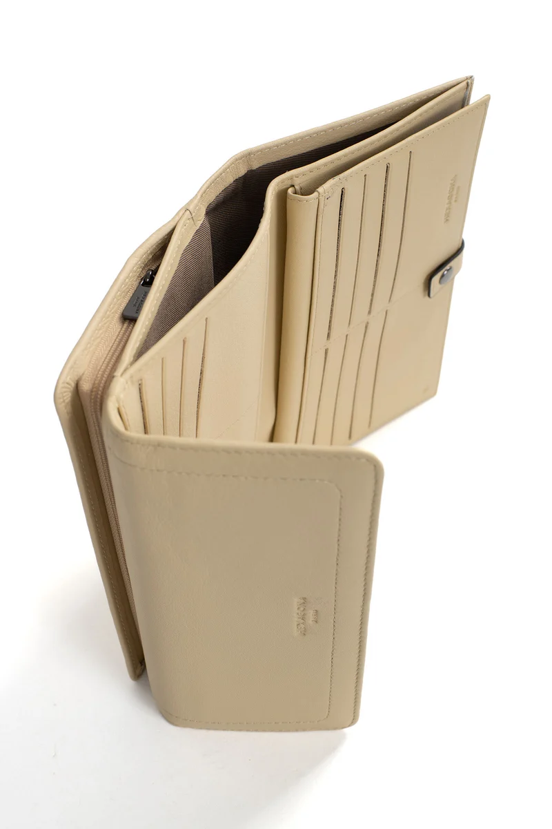 Compagnon de voyage - 2 volets - Stop RFID - Cuir