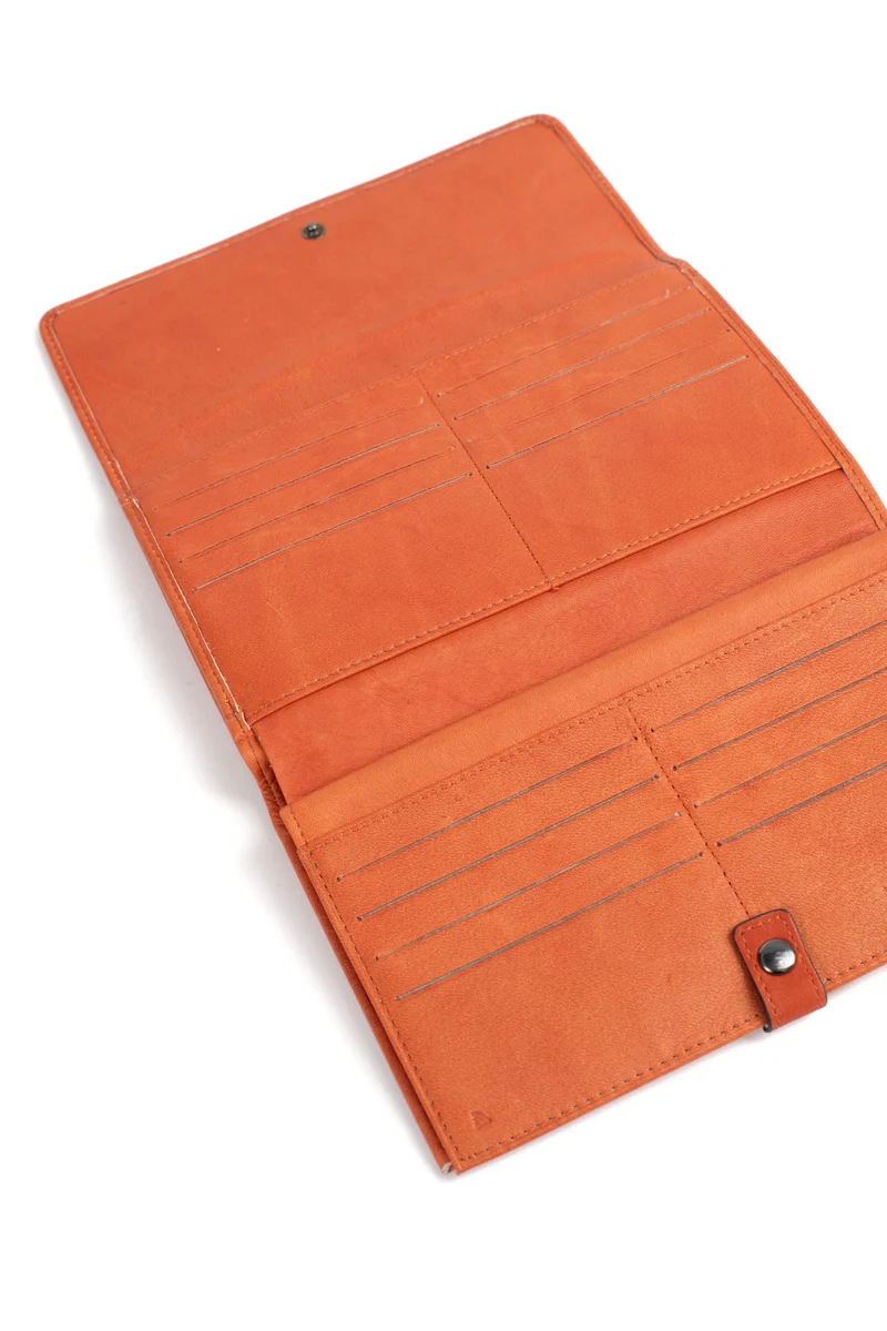 Compagnon de voyage - 2 volets - Stop RFID - Cuir