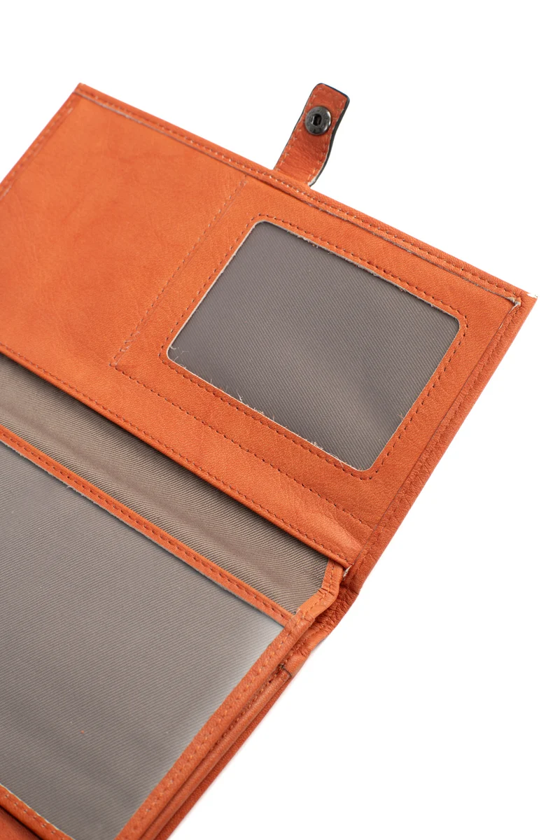 Compagnon de voyage - 2 volets - Stop RFID - Cuir