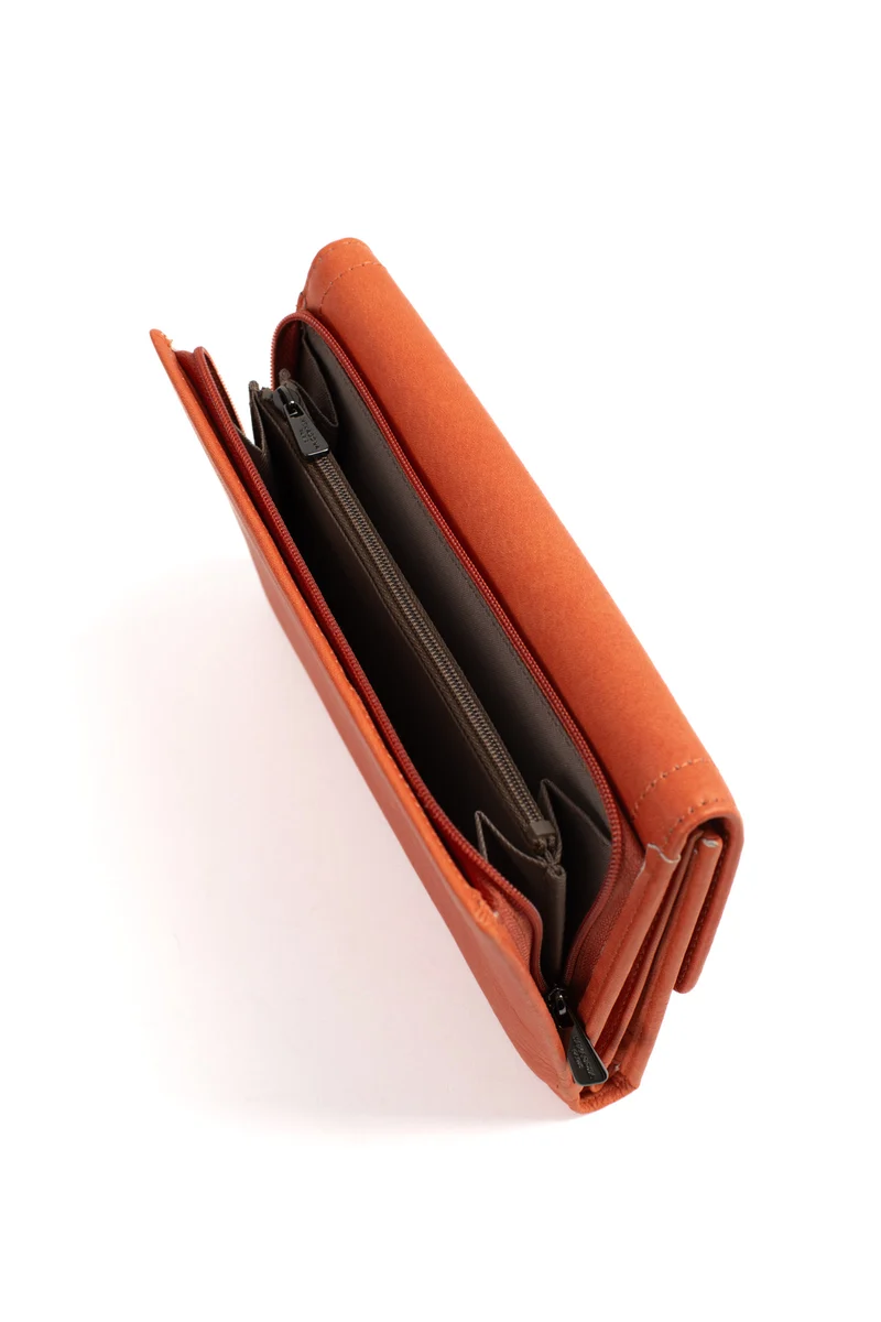 Compagnon de voyage - 2 volets - Stop RFID - Cuir