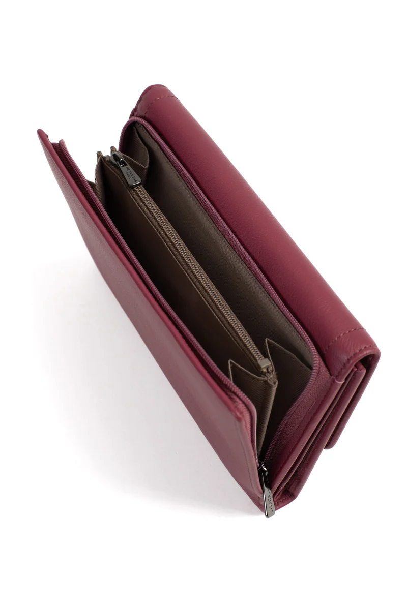 Compagnon de voyage - 2 volets - Stop RFID - Cuir