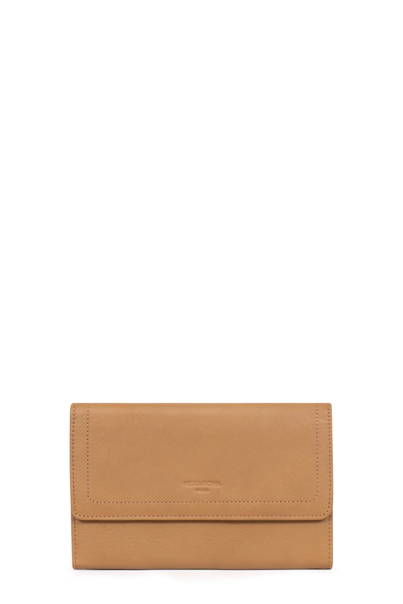 Compagnon de voyage - 2 volets - Stop RFID - Cuir