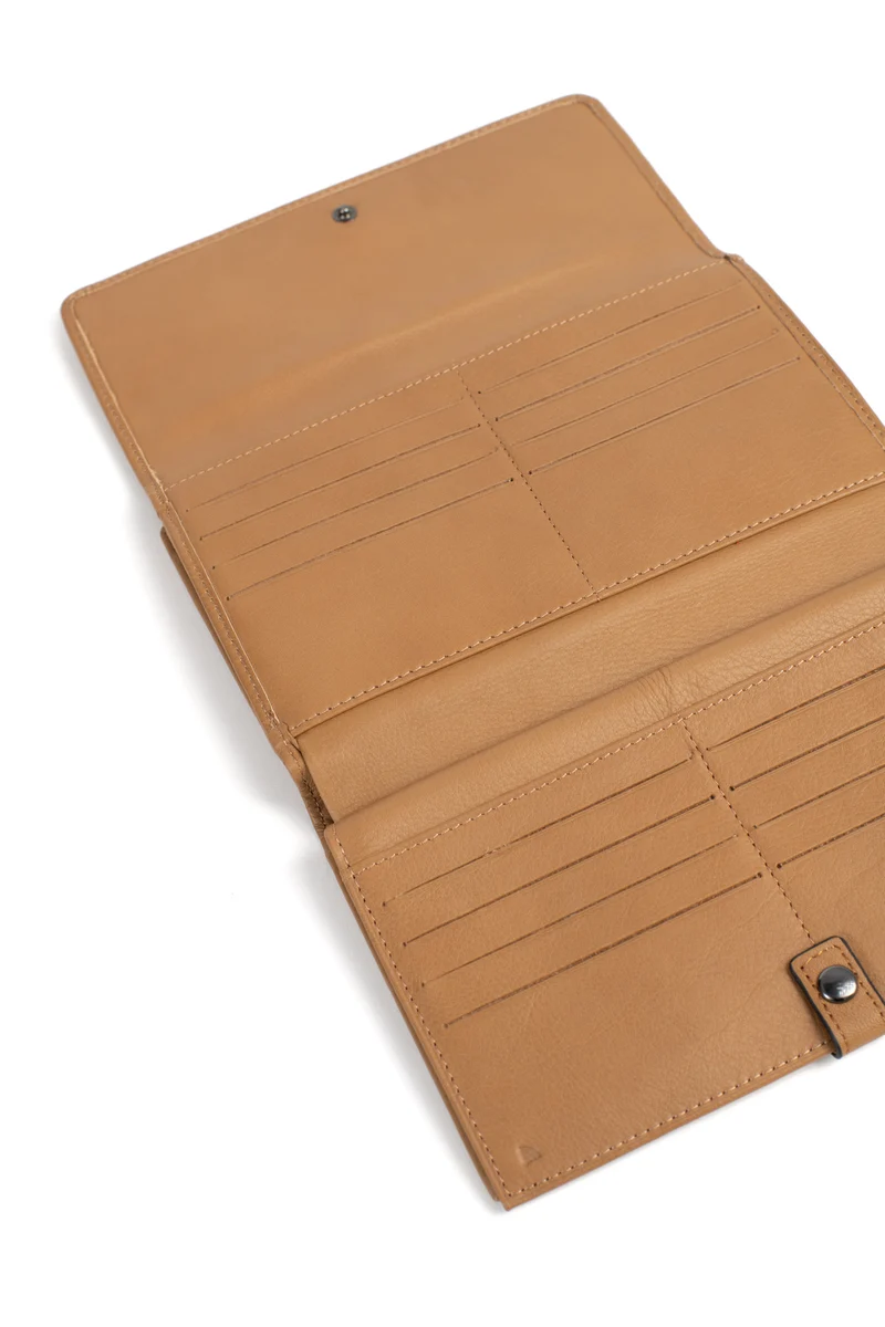 Compagnon de voyage - 2 volets - Stop RFID - Cuir