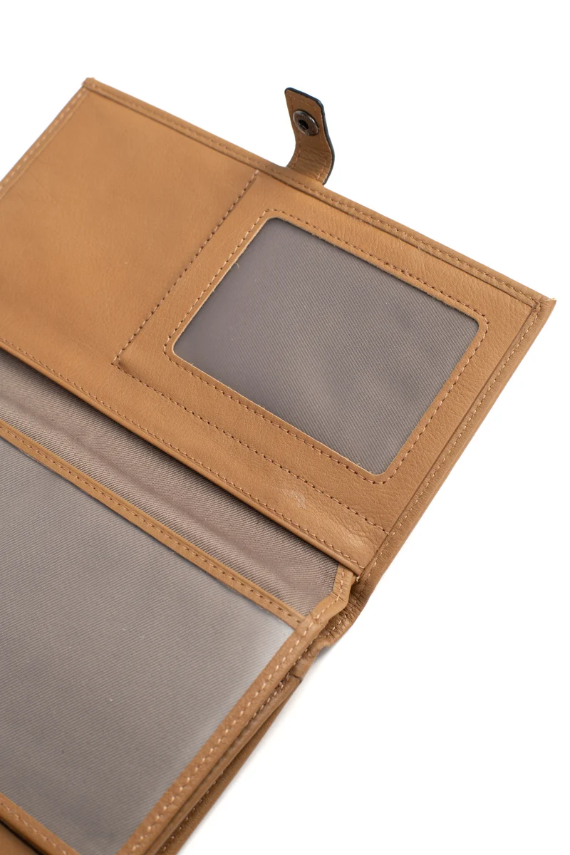 Compagnon de voyage - 2 volets - Stop RFID - Cuir