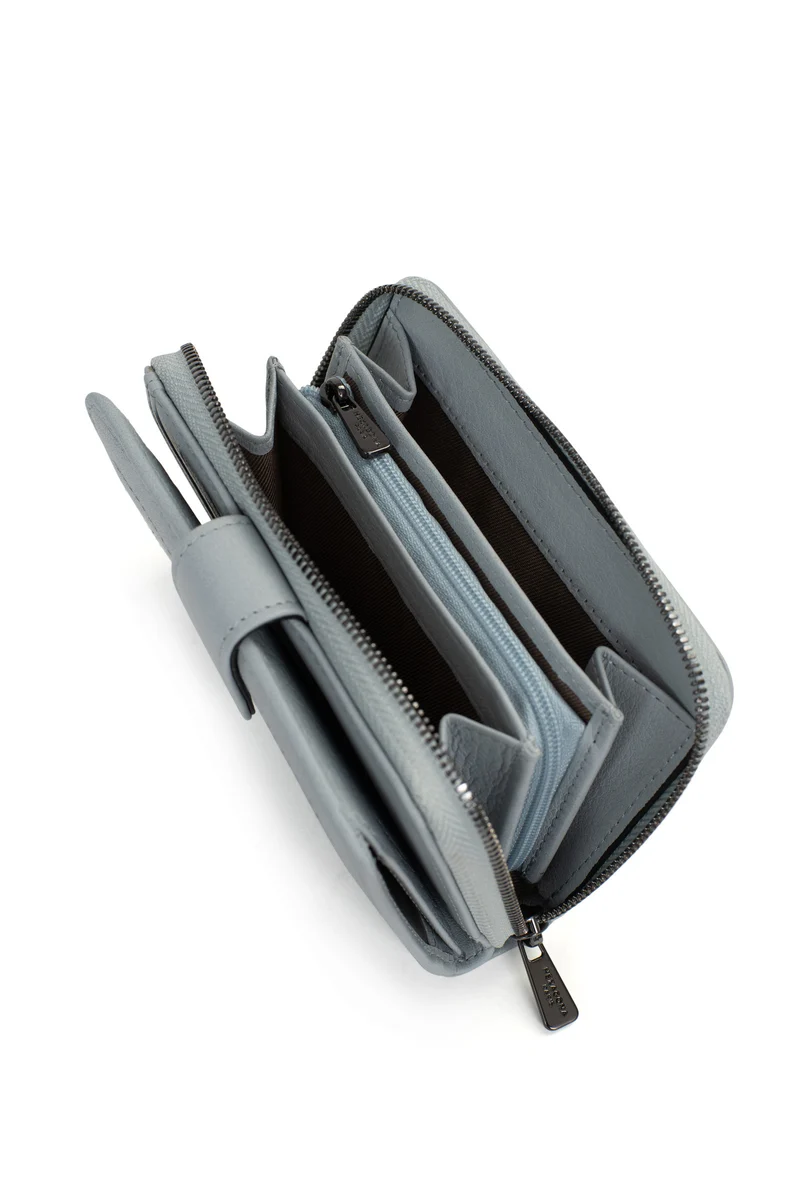 Portefeuille - 2 volets - Stop RFID - Cuir