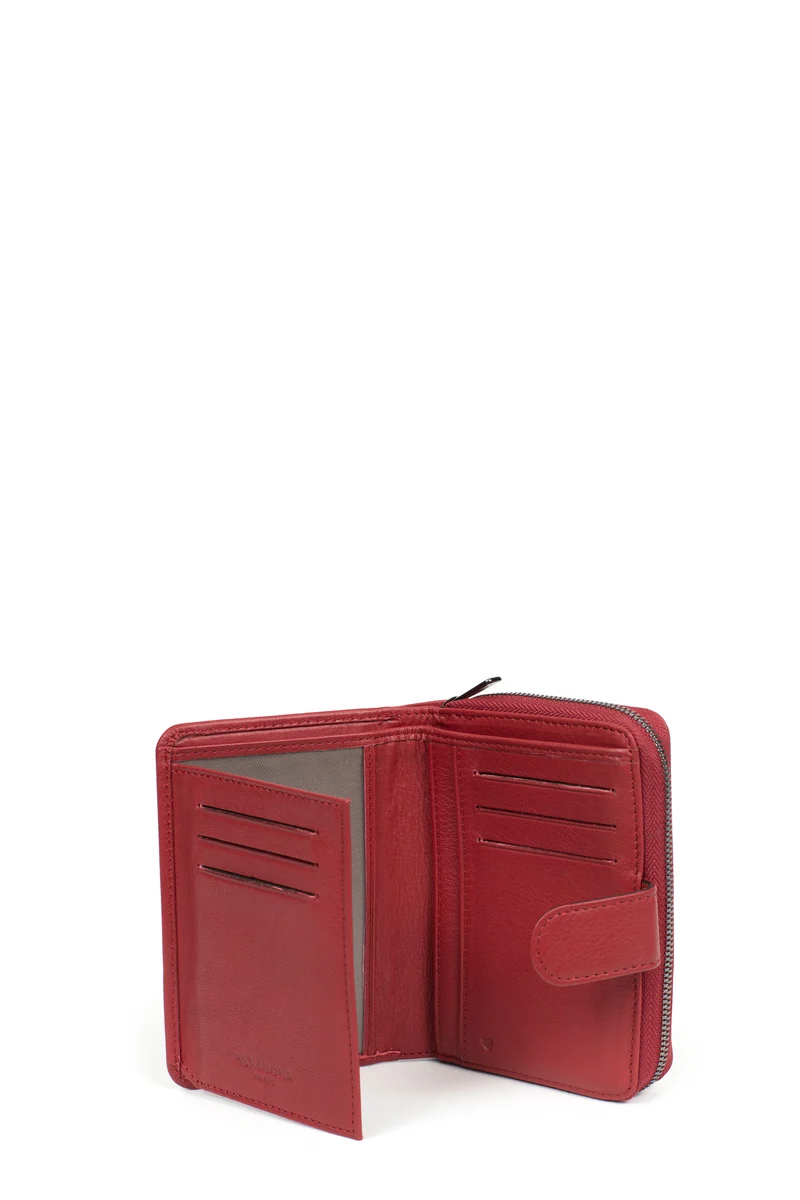 Portefeuille - 2 volets - Stop RFID - Cuir