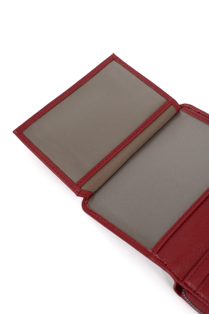 Portefeuille - 2 volets - Stop RFID - Cuir