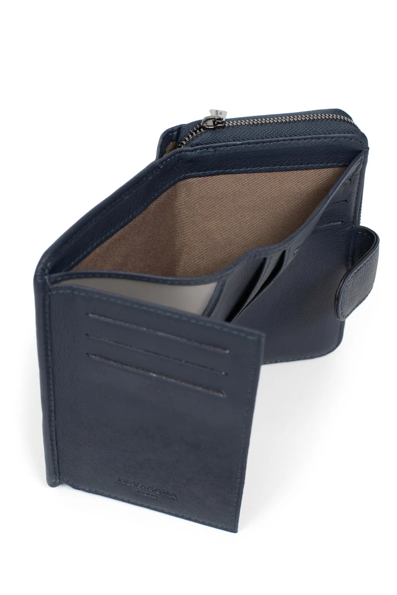 Portefeuille - 2 volets - Stop RFID - Cuir
