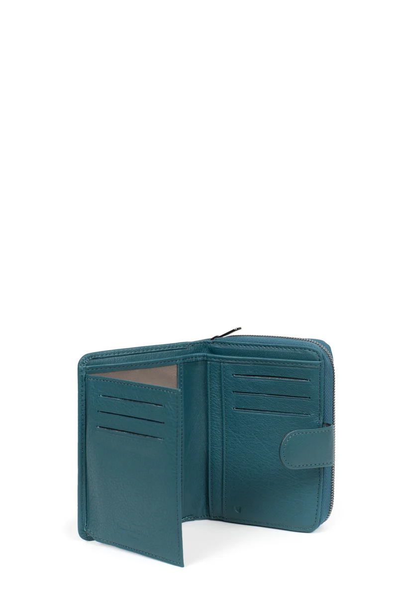 Portefeuille - 2 volets - Stop RFID - Cuir