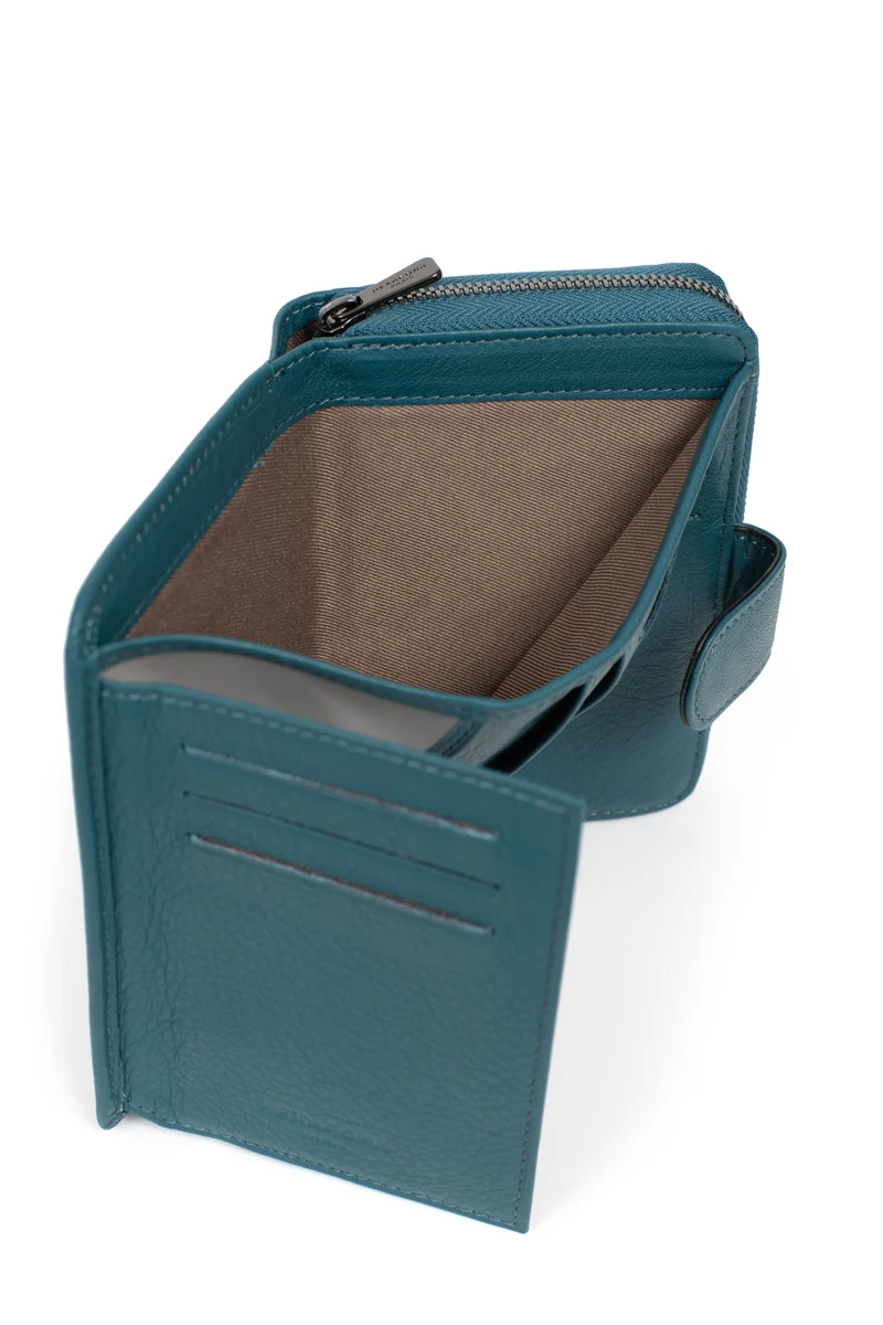Portefeuille - 2 volets - Stop RFID - Cuir