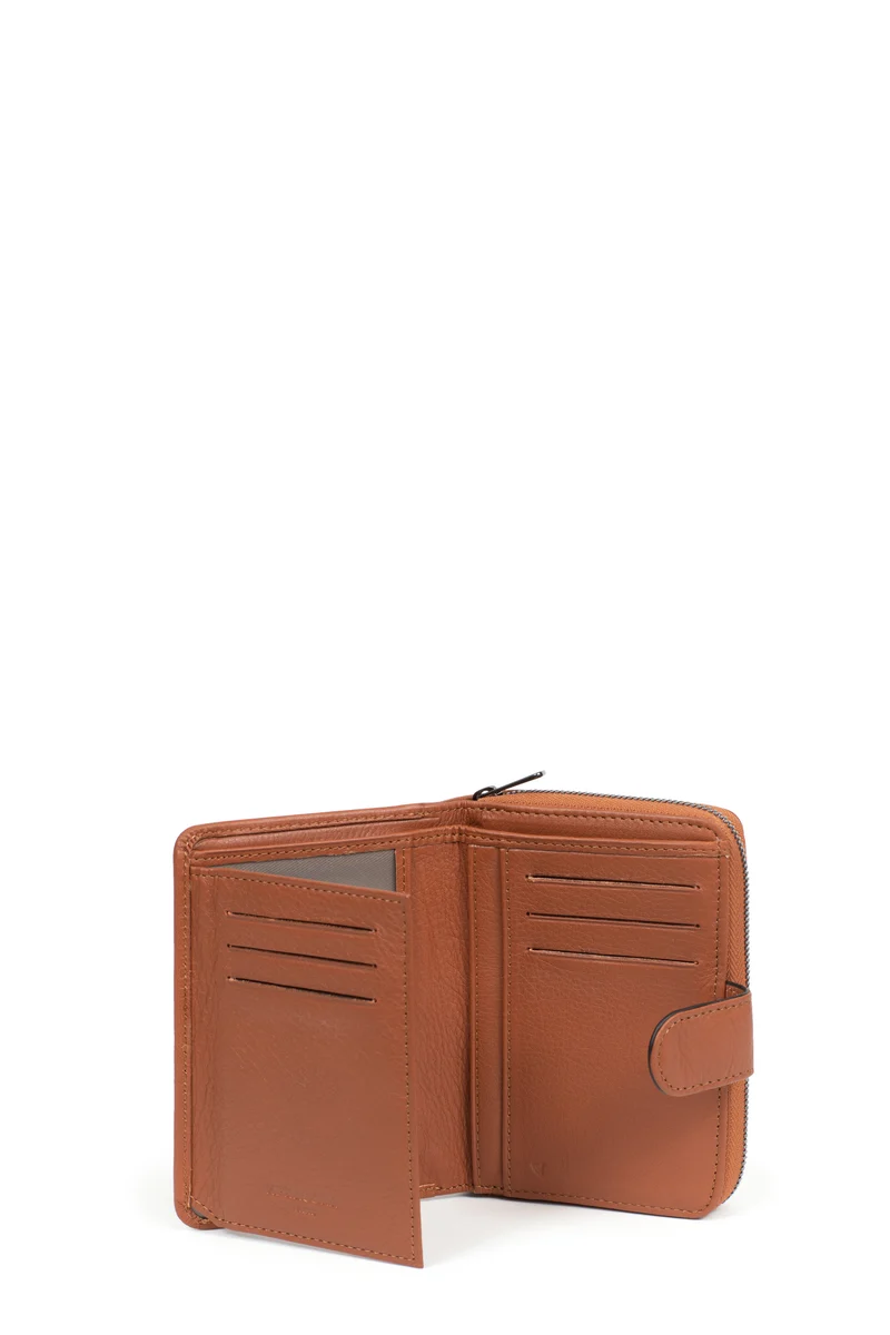 Portefeuille - 2 volets - Stop RFID - Cuir